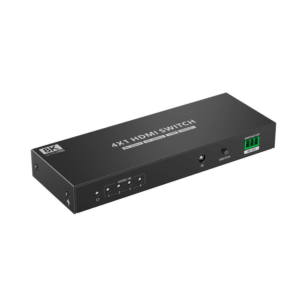 Lenkeng - 4X1 HDMI HDR Switch With Spdir Audio Rs232 - Lenkeng - 4X1 HDMI HDR Switch With Spdir A...