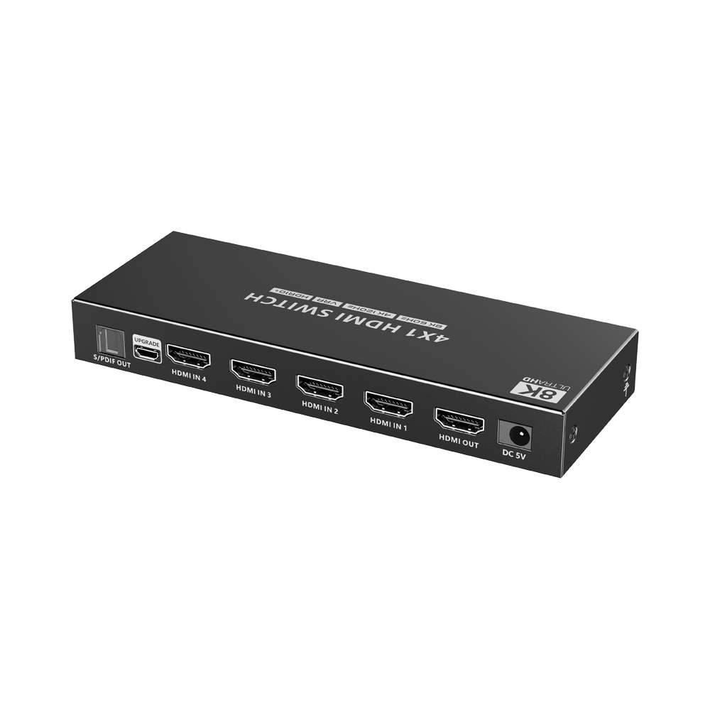 Lenkeng - 4X1 HDMI HDR Switch With Spdir Audio Rs232 - Lenkeng - 4X1 HDMI HDR Switch With Spdir A...