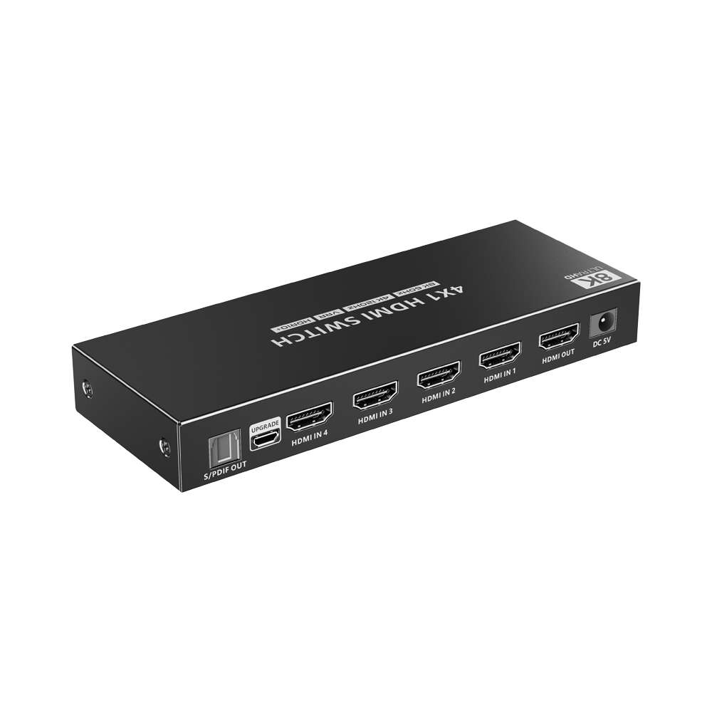 Lenkeng - 4X1 HDMI HDR Switch With Spdir Audio Rs232 - Lenkeng - 4X1 HDMI HDR Switch With Spdir A...