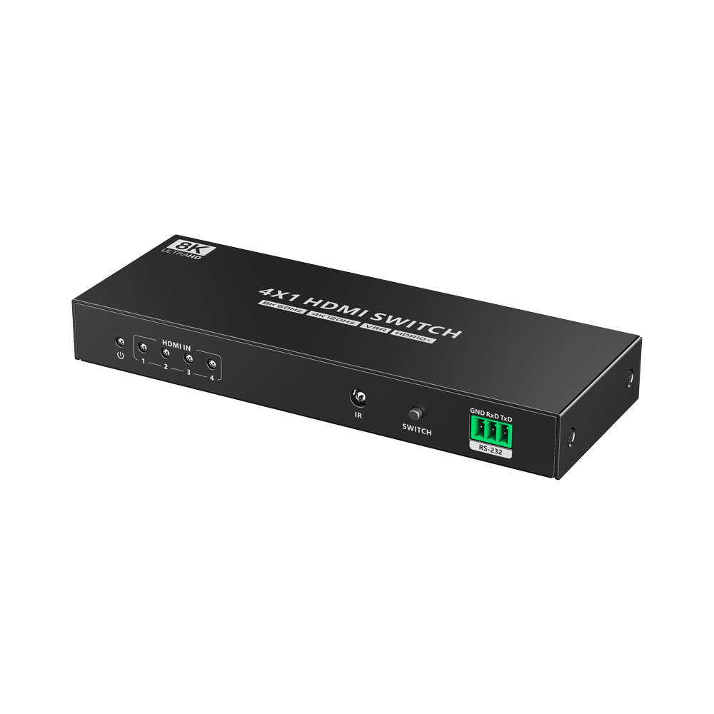 Lenkeng - 4X1 HDMI HDR Switch With Spdir Audio Rs232 - Lenkeng - 4X1 HDMI HDR Switch With Spdir A...