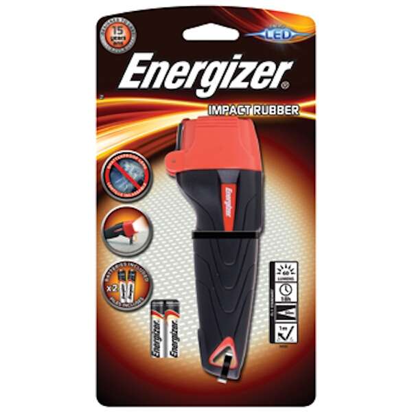 Energizer - Rubber Light X2Aaa - 60 Lumens 50M Range - Energizer - Rubber Light X2Aaa - 60 Lumens...