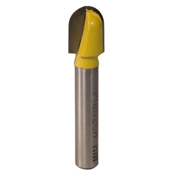 Pro-Tech - Round Nose Veining Bit One Flute 1/4" X 5/16" 1/4" Shank - Pro-Tech - Round Nose Veini...
