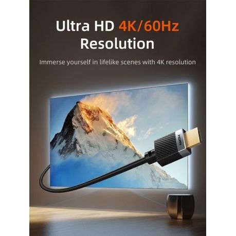 Cabletime - 4K 60Hz High-Speed 18Gbps M2M 10M HDMI Cable 2.0 - Cabletime - 4K 60Hz High-Speed 18G...