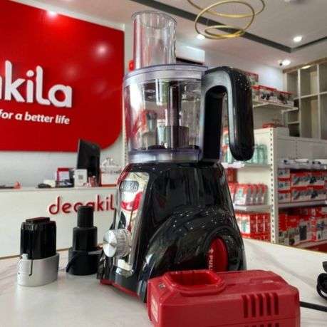Decakila - Cordless Food Processor - Black - 1.25L - Decakila - Cordless Food Processor - Black -...