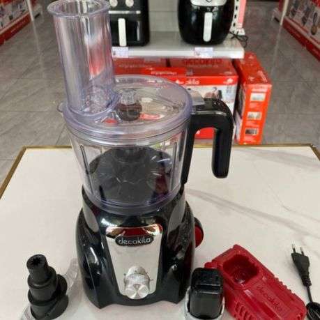 Decakila - Cordless Food Processor - Black - 1.25L - Decakila - Cordless Food Processor - Black -...