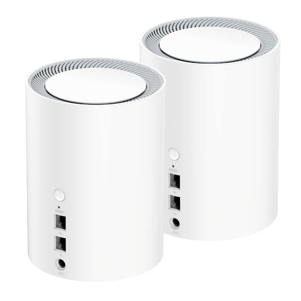 Cudy - AX3000 Wi-Fi 6 Mesh Kit 2 Pack - White - Cudy - AX3000 Wi-Fi 6 Mesh Kit 2 Pack - White
