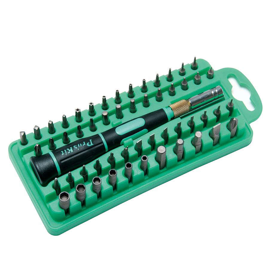 Proskit - PRKSD9828 58Piece Precision Screwdriver Set for Electronics,Non-slip handle - Proskit -...