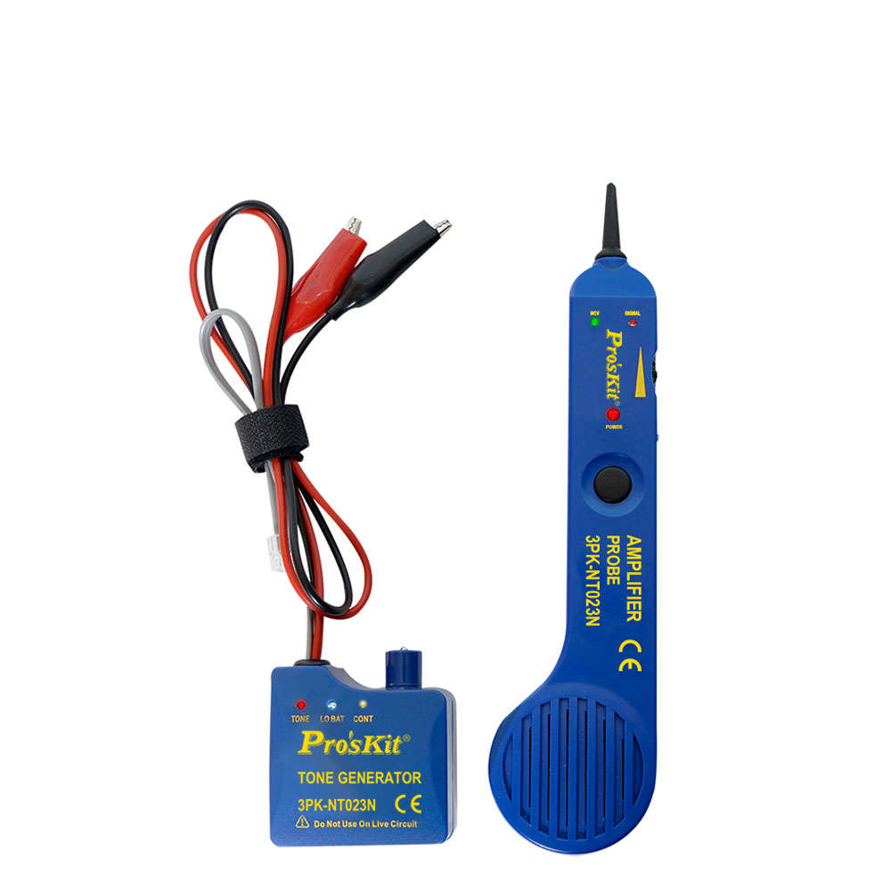Proskit - PRK 3PK-NT023N Tone & Probe Kit, Wire Tracing & Testing -Professional Grade - Proskit -...