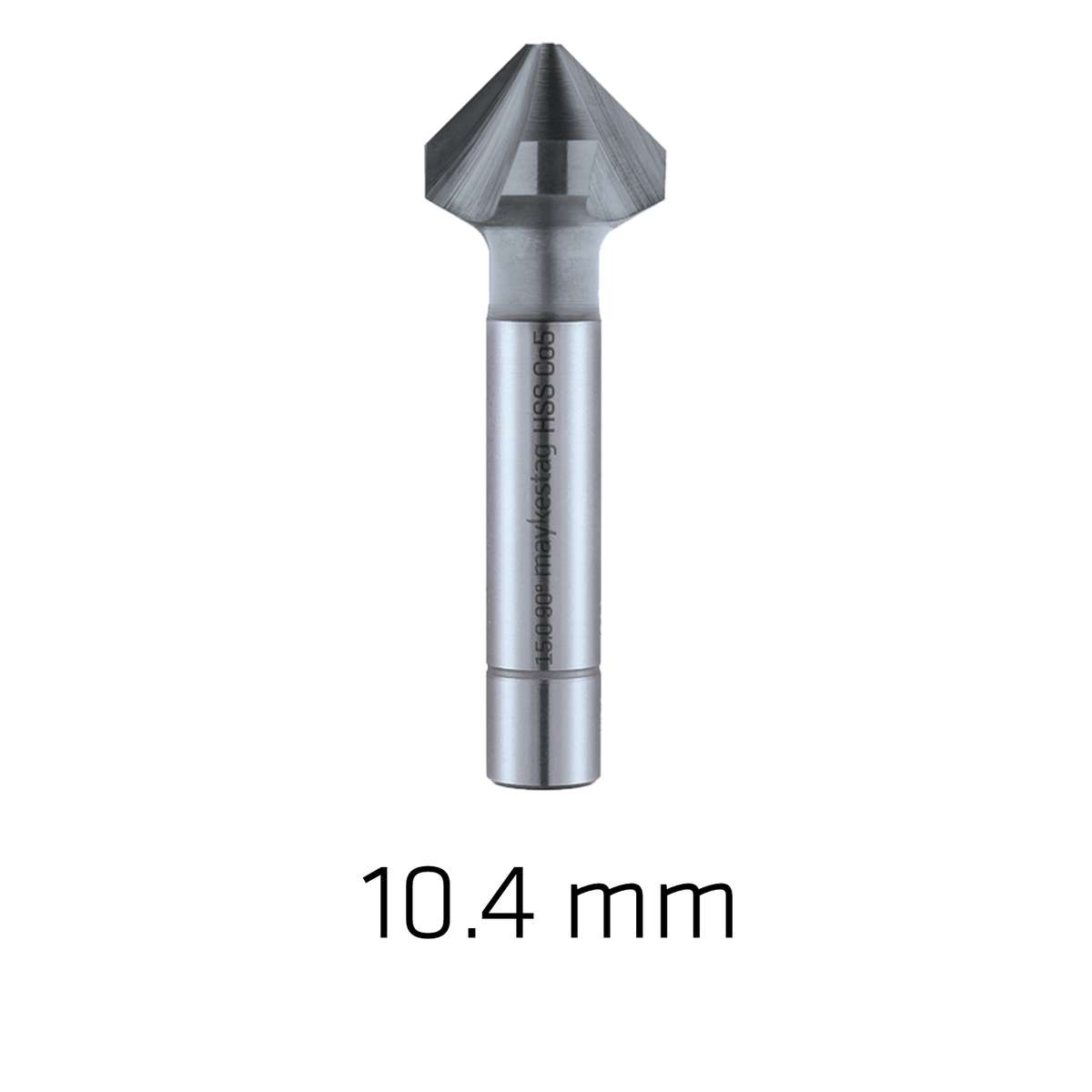 Alpen - Hss-Eco5 Countersink 90 10.4 Din 335 Shape C Alunit Coated - Alpen - Hss-Eco5 Countersink...