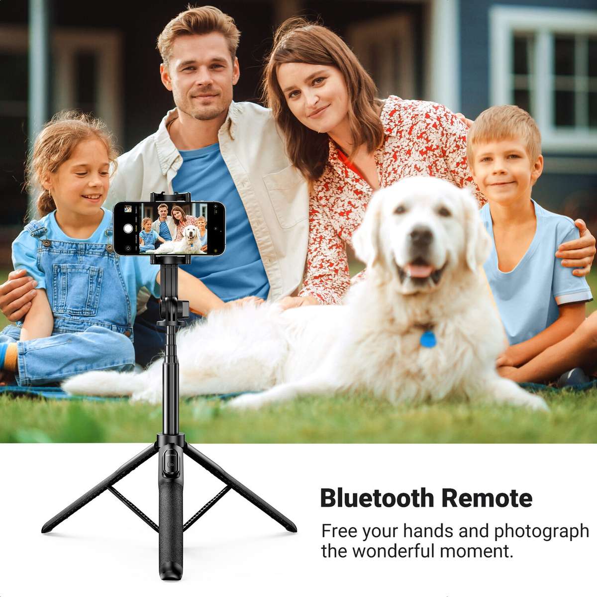 Ugreen - Selfie Stick Tripod with Bluetooth Remote - Ugreen - Selfie Stick Tripod with Bluetooth ...
