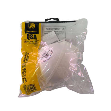 Dromex - FFP2 QSA 2020 Dust Mask (5-Pack) - Dromex - FFP2 QSA 2020 Dust Mask (5-Pack)