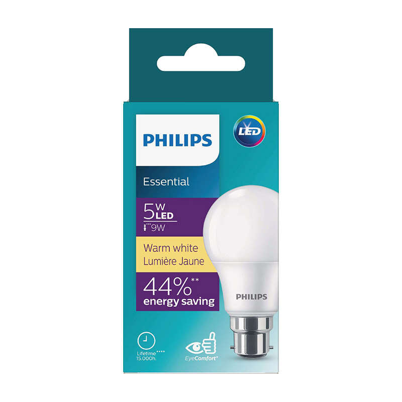 Philips - Globe LED 5W Pin Type Warm White - Philips - Globe LED 5W Pin Type Warm White