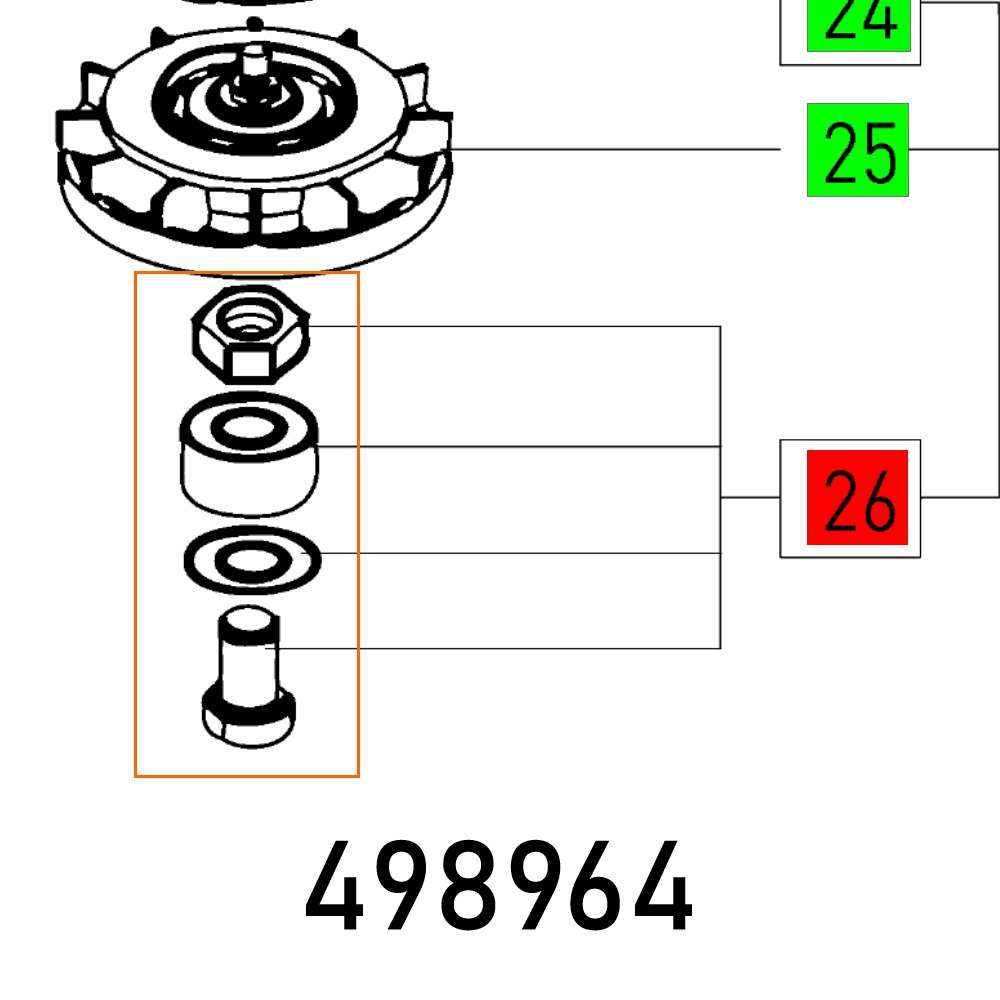 Festool - Bearing Bolt Ets 150-5 E Et-Bg - Festool - Bearing Bolt Ets 150-5 E Et-Bg