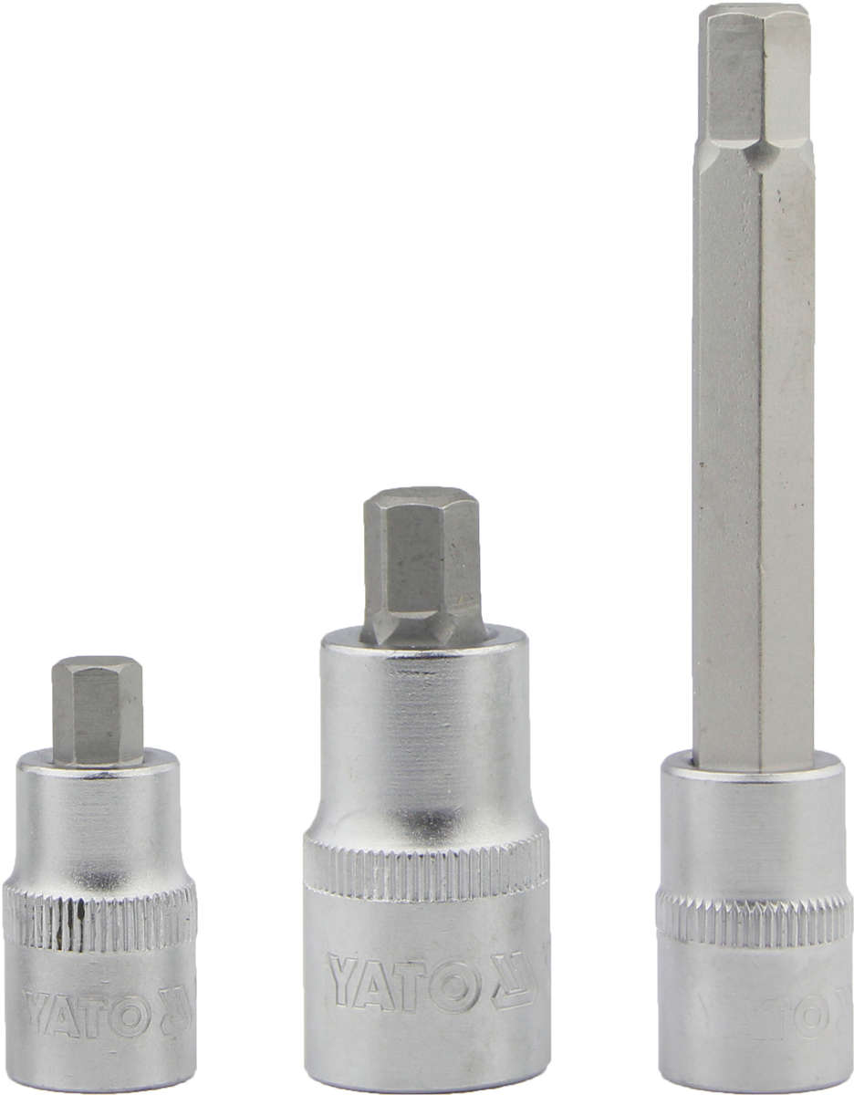 Yato - Hex Socket Bit 1/2"(HEX 9 X 50mm) - Yato - Hex Socket Bit 1/2"(HEX 9 X 50mm)