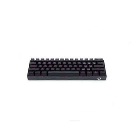 Redragon - Dragonborn Wired Mechanical Keyboard RGB 61 Key Design - Black - Redragon - Dragonborn...