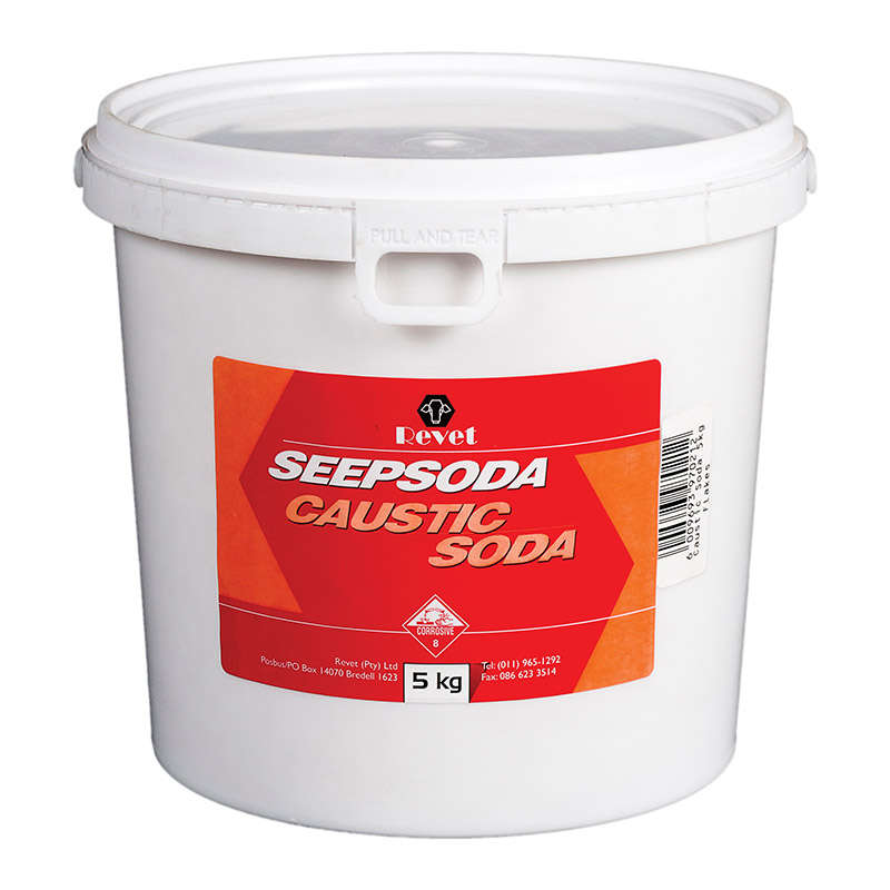Revet - Caustic Soda 5kg - Revet - Caustic Soda 5kg