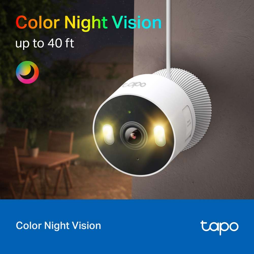 Tp-Link - Tapo 2K 3MP In Out WiFi - Tp-Link - Tapo 2K 3MP In Out WiFi