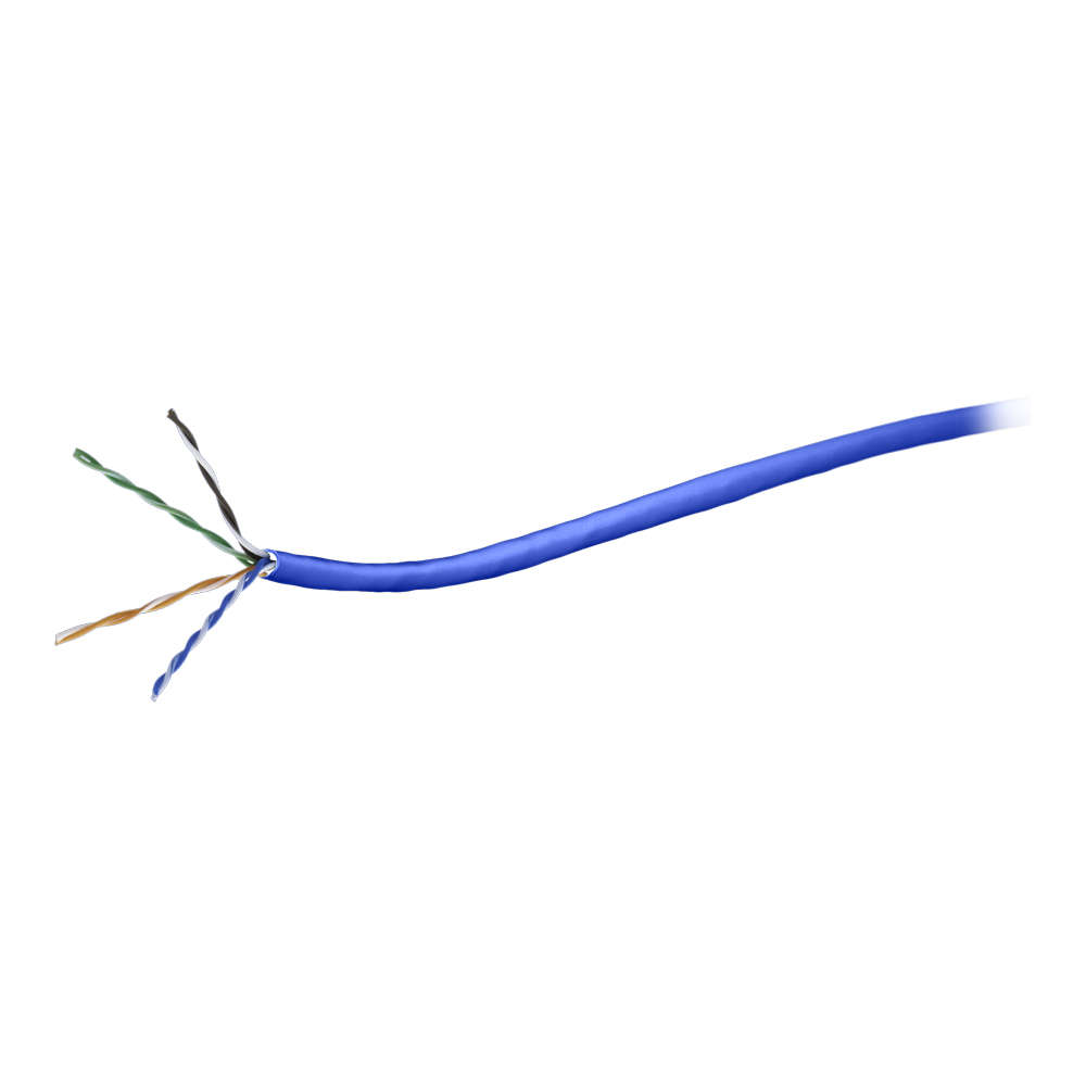 LinkQnet - 500M Roll Cat5E Solid Network Cable - Blue - LinkQnet - 500M Roll Cat5E Solid Network ...