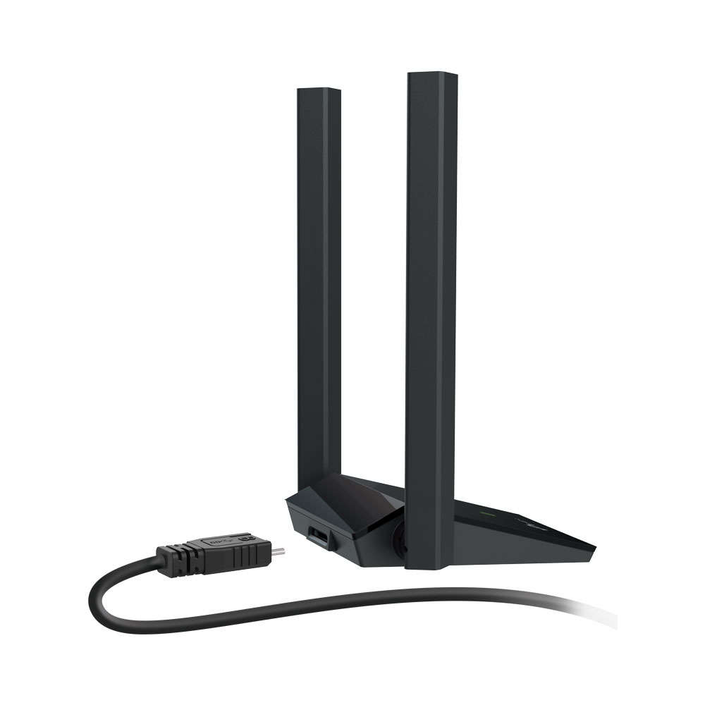 Tp-Link - Archer T4U Plus - Dual Antennas High-Gain Wireless USB Adapter - Tp-Link - Archer T4U P...