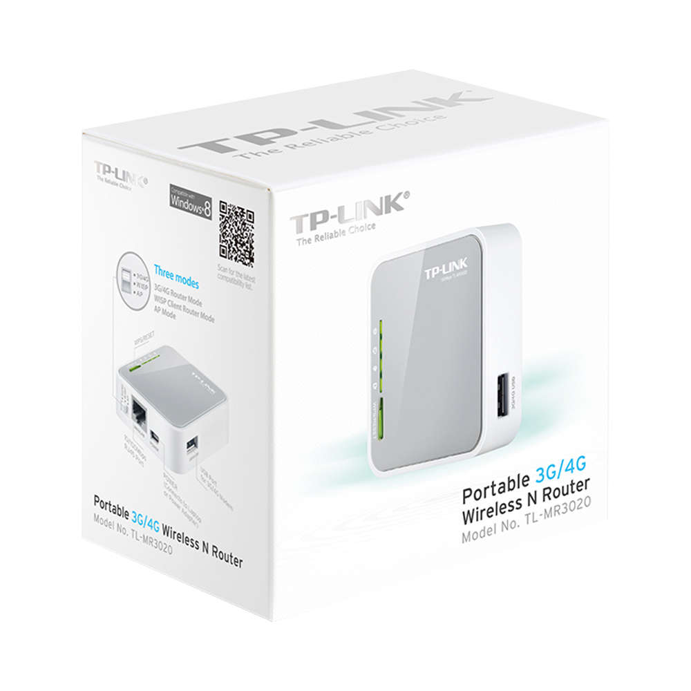 Tp-Link - Portable 3G/4G Wireless N Router - Tp-Link - Portable 3G/4G Wireless N Router