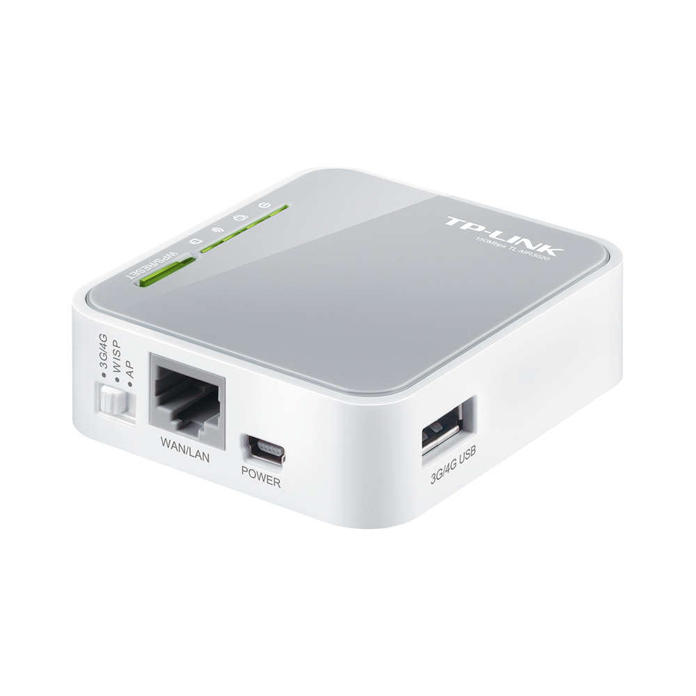 Tp-Link - Portable 3G/4G Wireless N Router - Tp-Link - Portable 3G/4G Wireless N Router