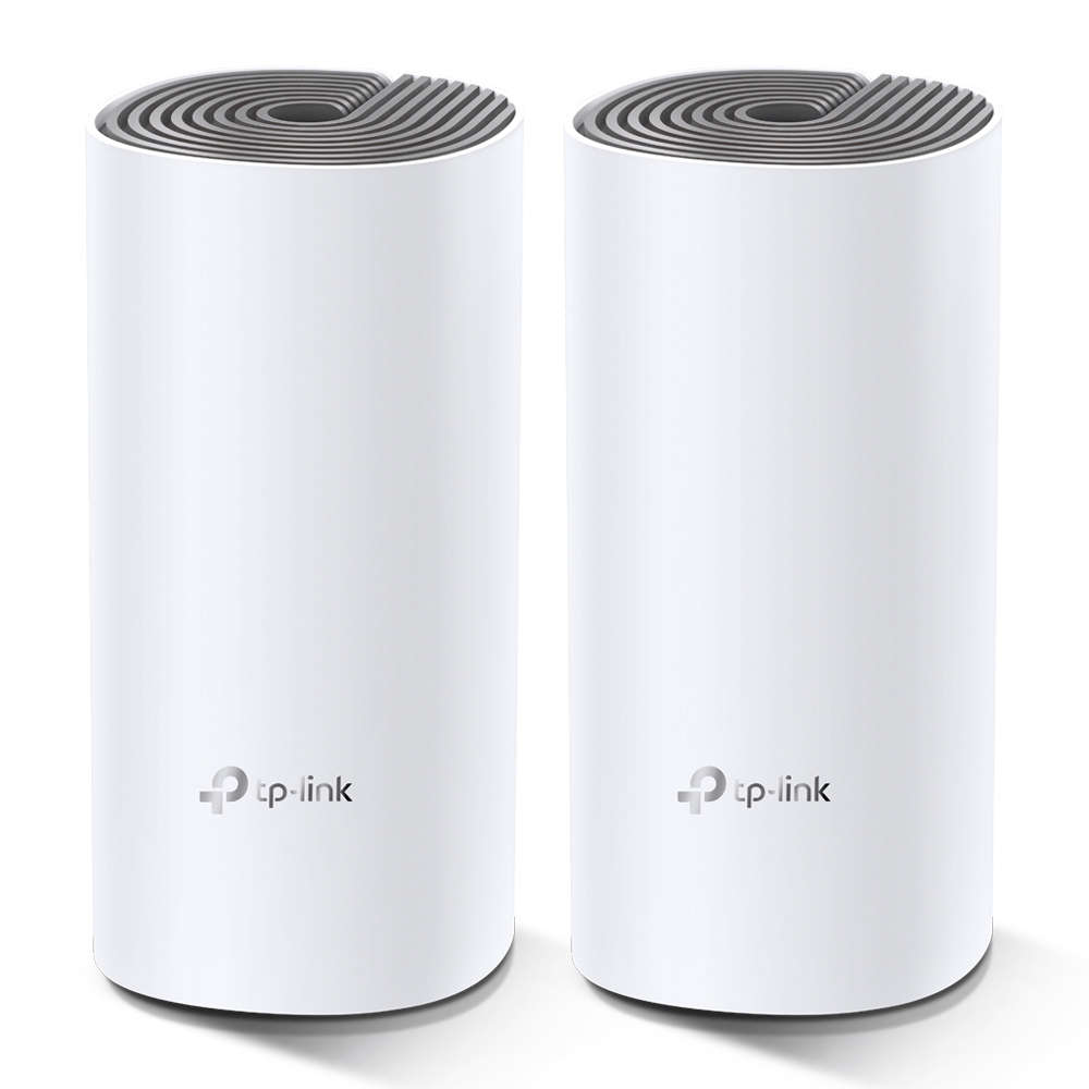 Tp-Link - Deco E4 - AC1200 Whole Home Mesh Wi-Fi System (2-Pack) - Tp-Link - Deco E4 - AC1200 Who...