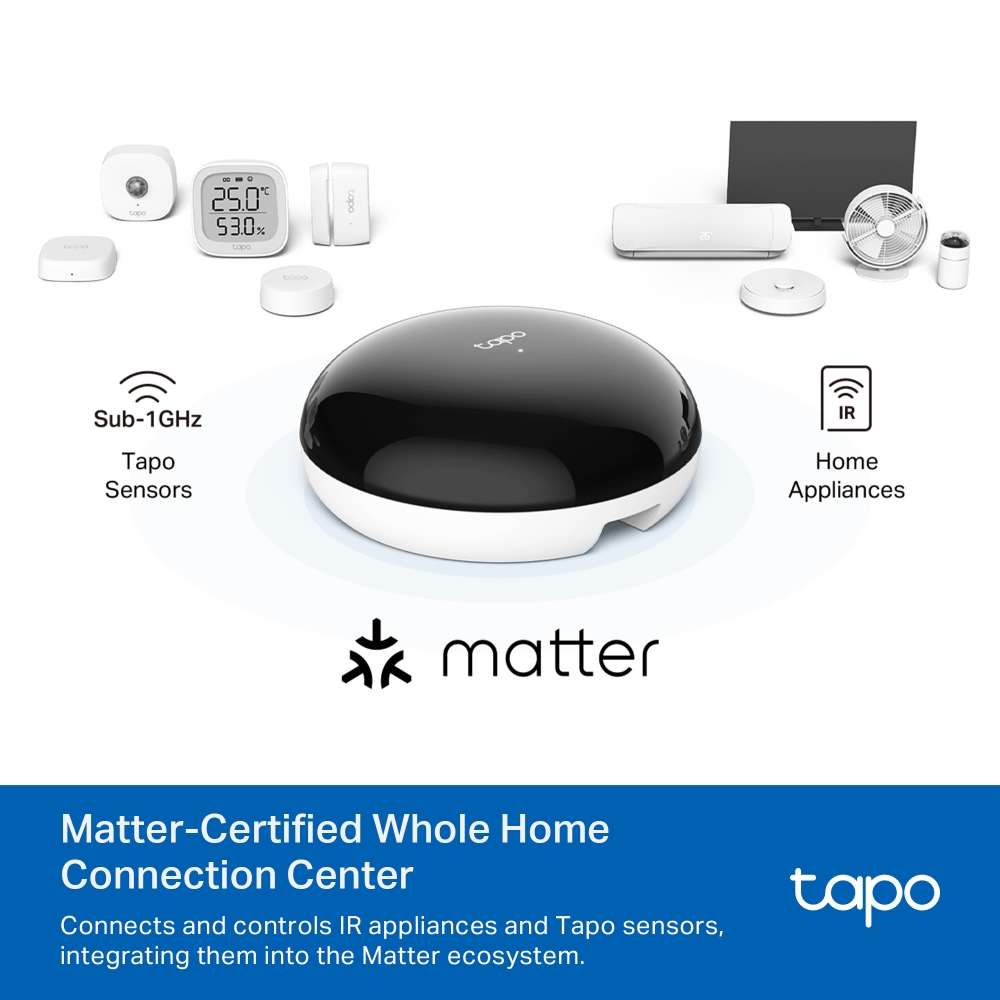 Tp-Link - Tapo H110 Smart Ir And Iot Hub - Tp-Link - Tapo H110 Smart Ir And Iot Hub