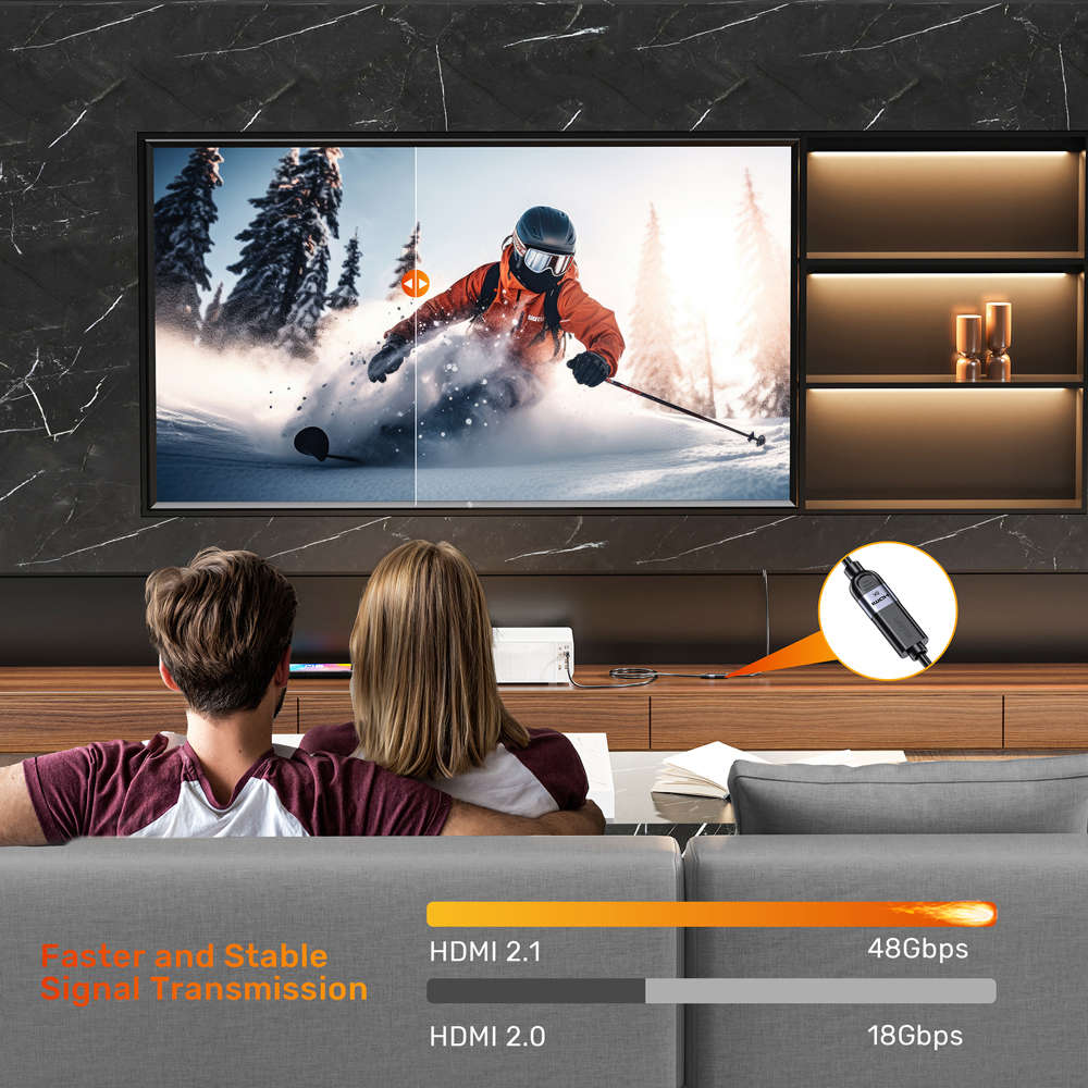 Unitek - C11091A 3M 8K HDMI 2.1 Extension Cable - Unitek - C11091A 3M 8K HDMI 2.1 Extension Cable