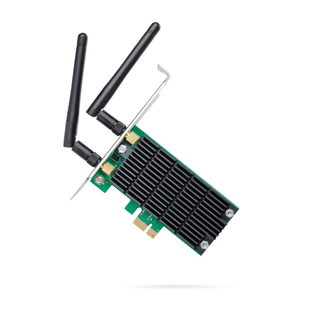 Tp-Link - Archer T4E AC1200 Wireless Wi-Fi Bluetooth PCle Adaptor - Tp-Link - Archer T4E AC1200 W...