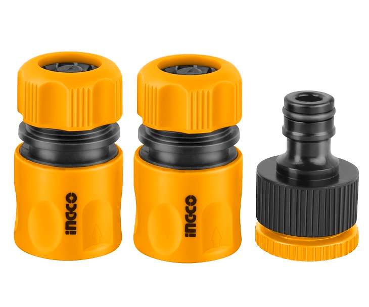 Ingco - Hose Quick Connector Set (3 Piece) - Ingco - Hose Quick Connector Set (3 Piece)
