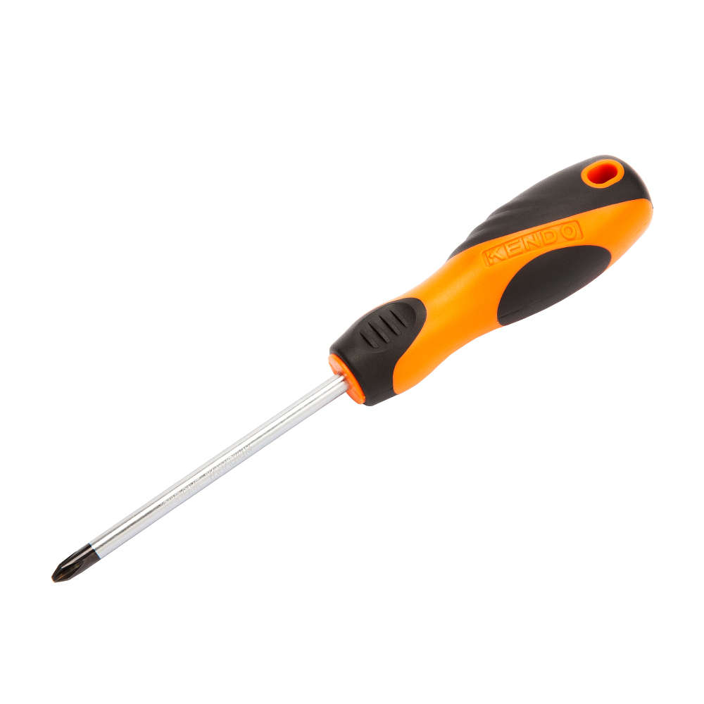 Kendo - Phillips Screwdrivers PH2x100mm - Kendo - Phillips Screwdrivers PH2x100mm