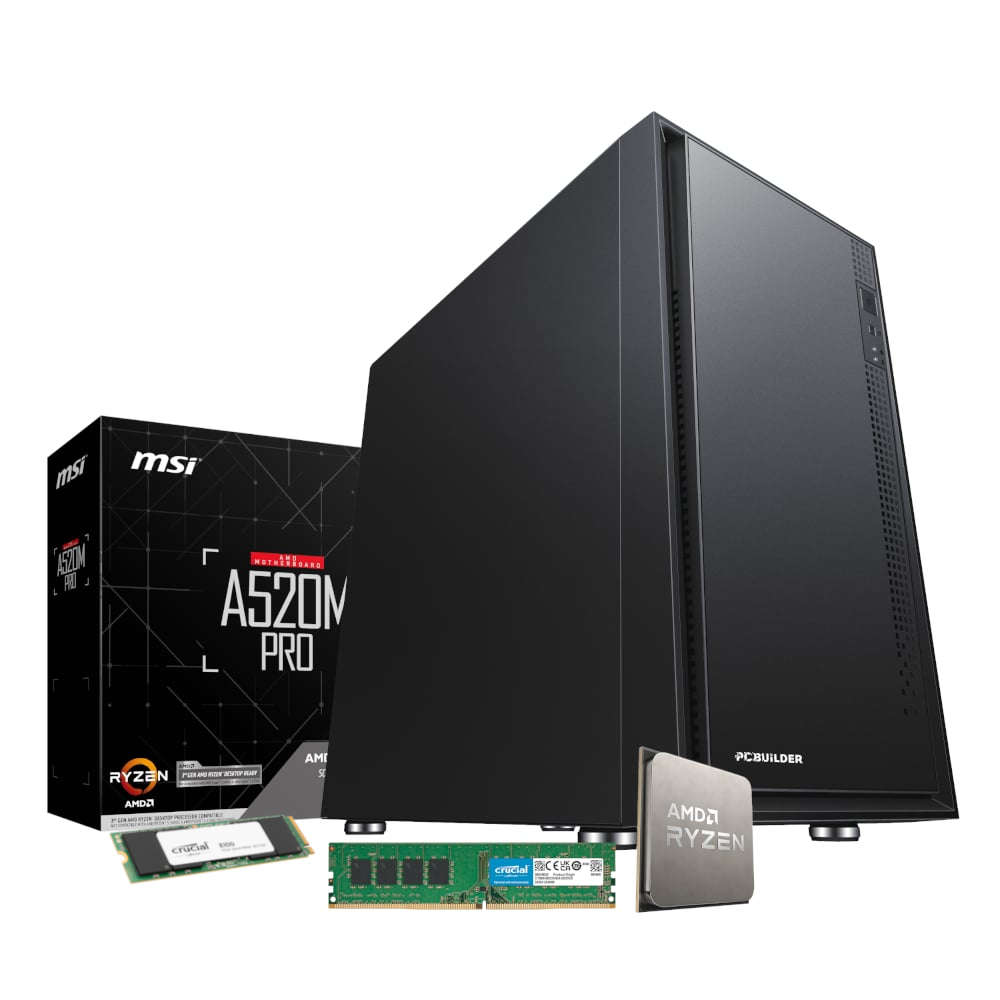 PCBuilder - AMD Ryzen 7 5700G Home Master Windows 11 Desktop PC - PCBuilder - AMD Ryzen 7 5700G H...