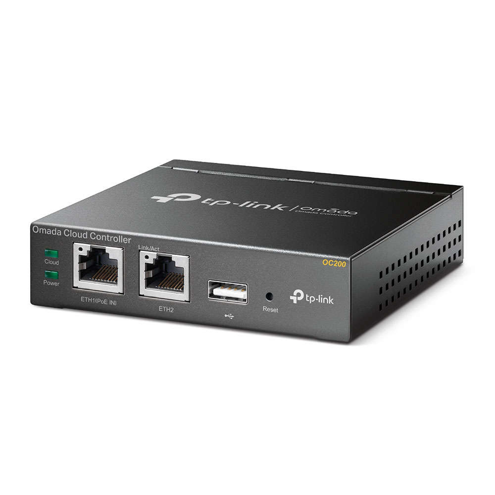 Tp-Link - OC200 Omada Cloud Controller with PoE, Wi-Fi & Secure Guest Network - Tp-Link - OC200 O...