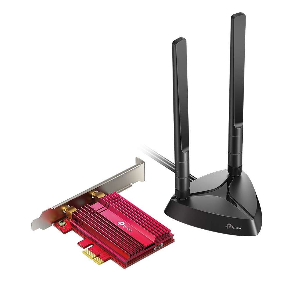 Tp-Link - Archer TX3000E AX3000 Wi-Fi 6 Bluetooth 5.2 PCIe Adapter 2402Mbps - Tp-Link - Archer TX...