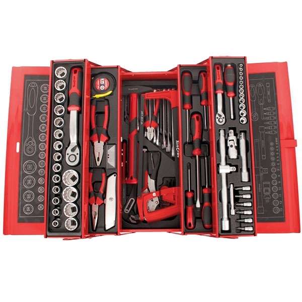 Tork Craft - 88 Piece Tradesman Tool Box - Tork Craft - 88 Piece Tradesman Tool Box