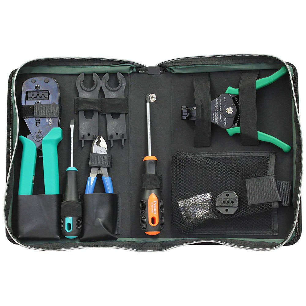 Proskit - PRK PK-2061 Solar MC3 & MC4 Crimping Tool Kit for Efficient Installations - Proskit - P...