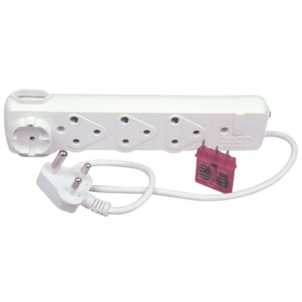 Mts - Elec Prepac Multiplug 8 Way 5M Cord - Mts - Elec Prepac Multiplug 8 Way 5M Cord
