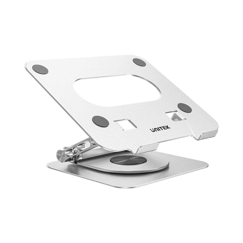 Unitek - 360 Rotating Laptop Stand with Detachable USB-C Docking Station - Unitek - 360 Rotating ...