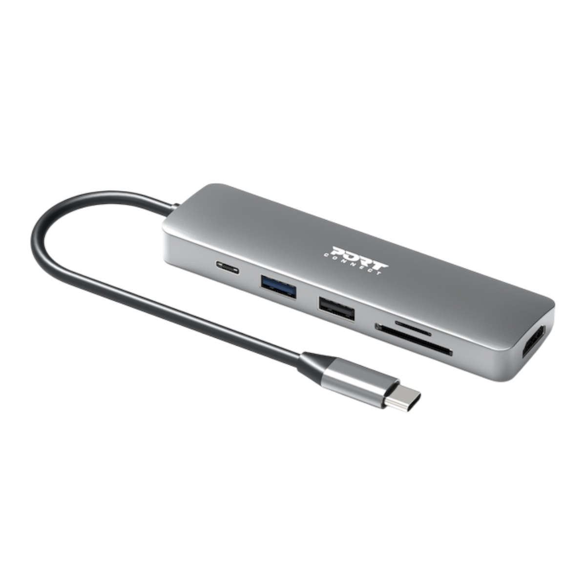 Port - Connect - 5-in-1 USB Type-C 4K Docking Station - Port - Connect - 5-in-1 USB Type-C 4K Doc...
