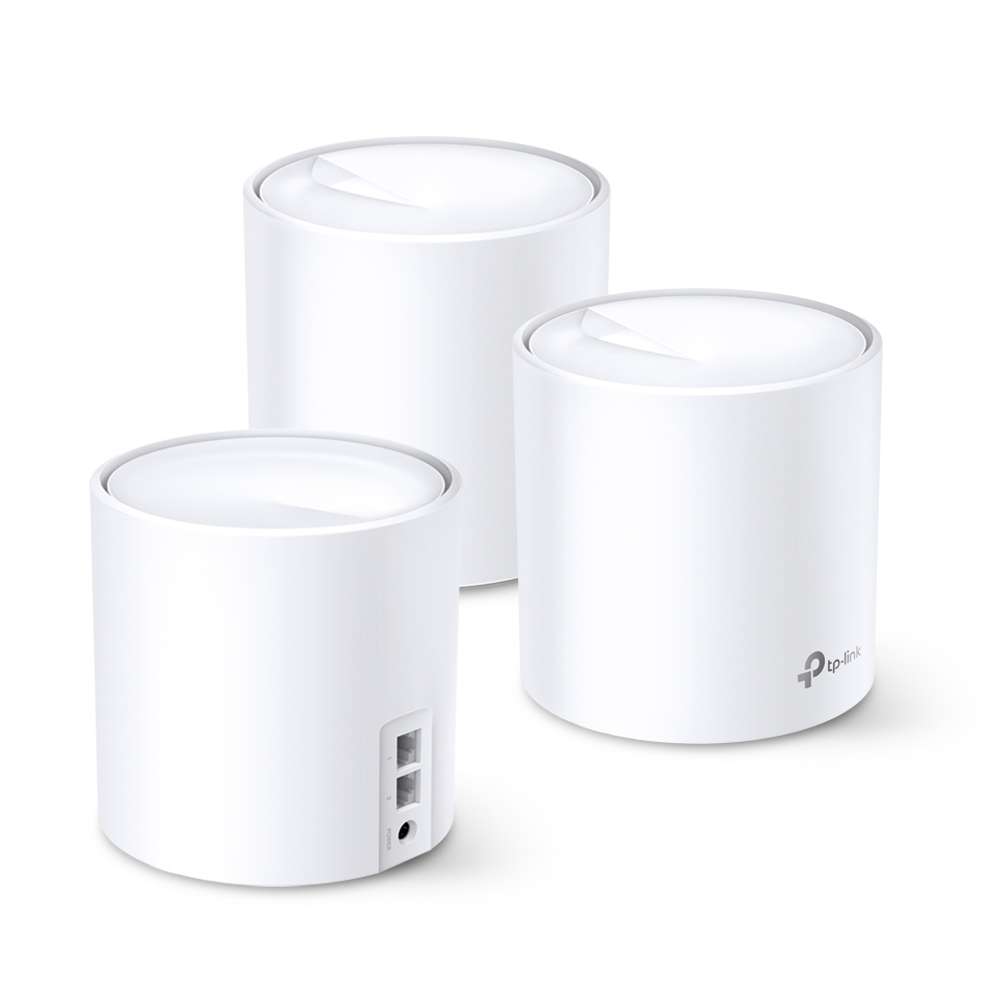 Tp-Link - Deco X20(3-Pack) AX1800 Whole-Home Mesh Wi-Fi 6 System - Tp-Link - Deco X20(3-Pack) AX1...