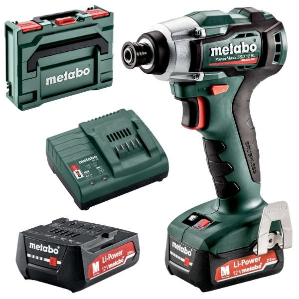 Metabo - Impact Driver (Cordless) Powermaxx SSD 12 BL (601115500) - Metabo - Impact Driver (Cordl...