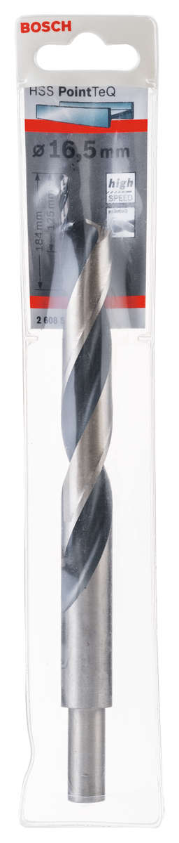 Bosch - HSS Twist Drill Bit PointTeQ 16.5mm (reduced shank) - Bosch - HSS Twist Drill Bit PointTe...