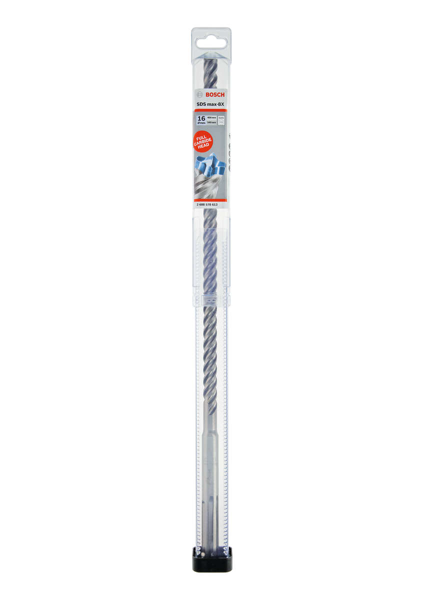 Bosch - SDS Max-8X Hammer Drill Bit 16 x 400 x 540 mm - Bosch - SDS Max-8X Hammer Drill Bit 16 x ...