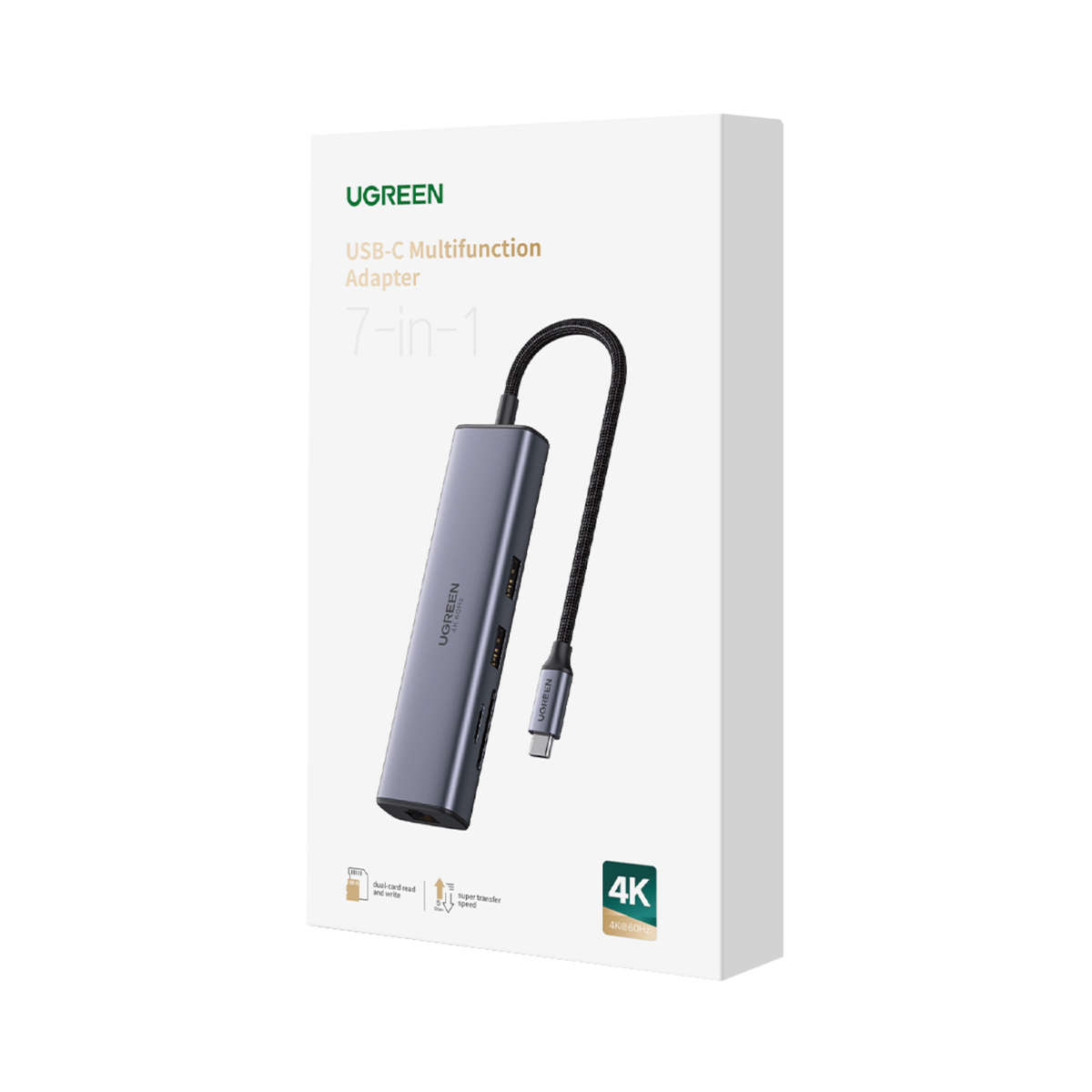 Ugreen - Revodok 7-in-1 Type-C Hub - Ugreen - Revodok 7-in-1 Type-C Hub