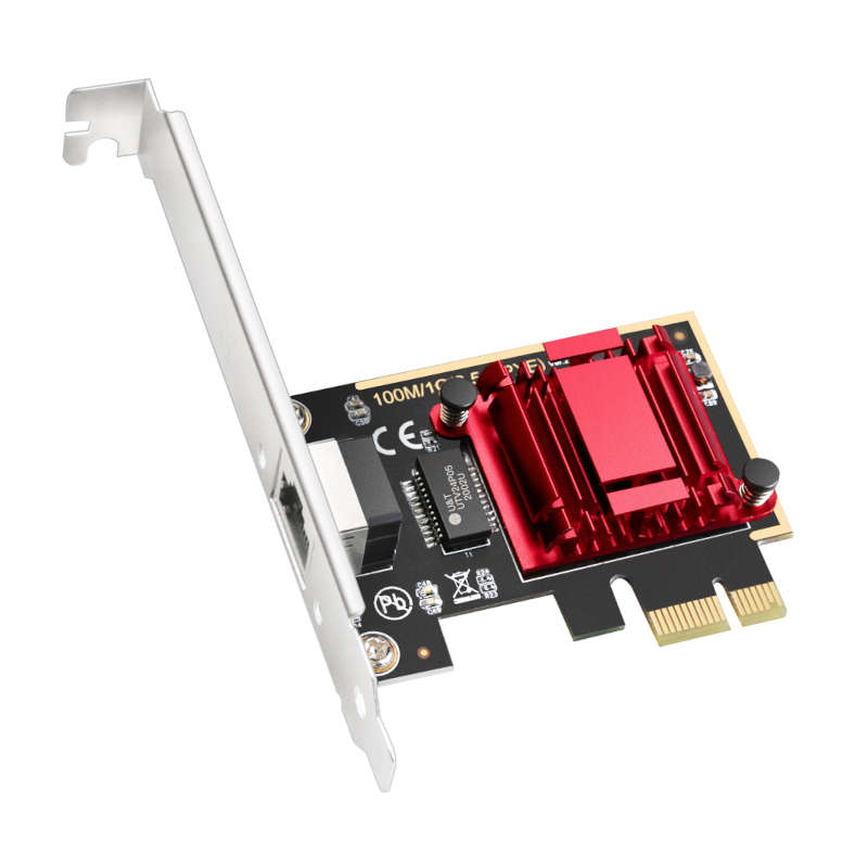Cudy - 2.5Gbps PCI Express Network Adapter - Cudy - 2.5Gbps PCI Express Network Adapter