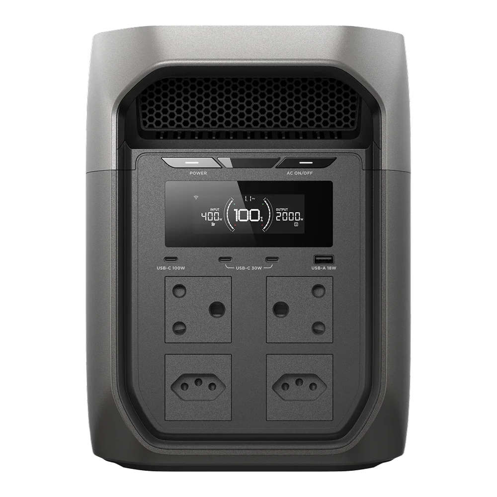 EcoFlow - Delta 3 Max Portable Power Station - 2400W Output, 3200W X-Boost - EcoFlow - Delta 3 Ma...