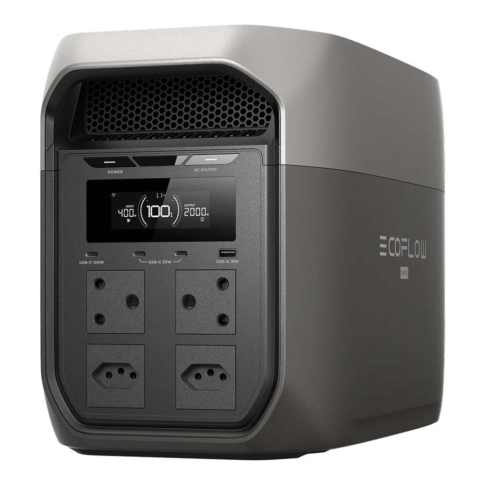EcoFlow - Delta 3 Max Portable Power Station - 2400W Output, 3200W X-Boost - EcoFlow - Delta 3 Ma...