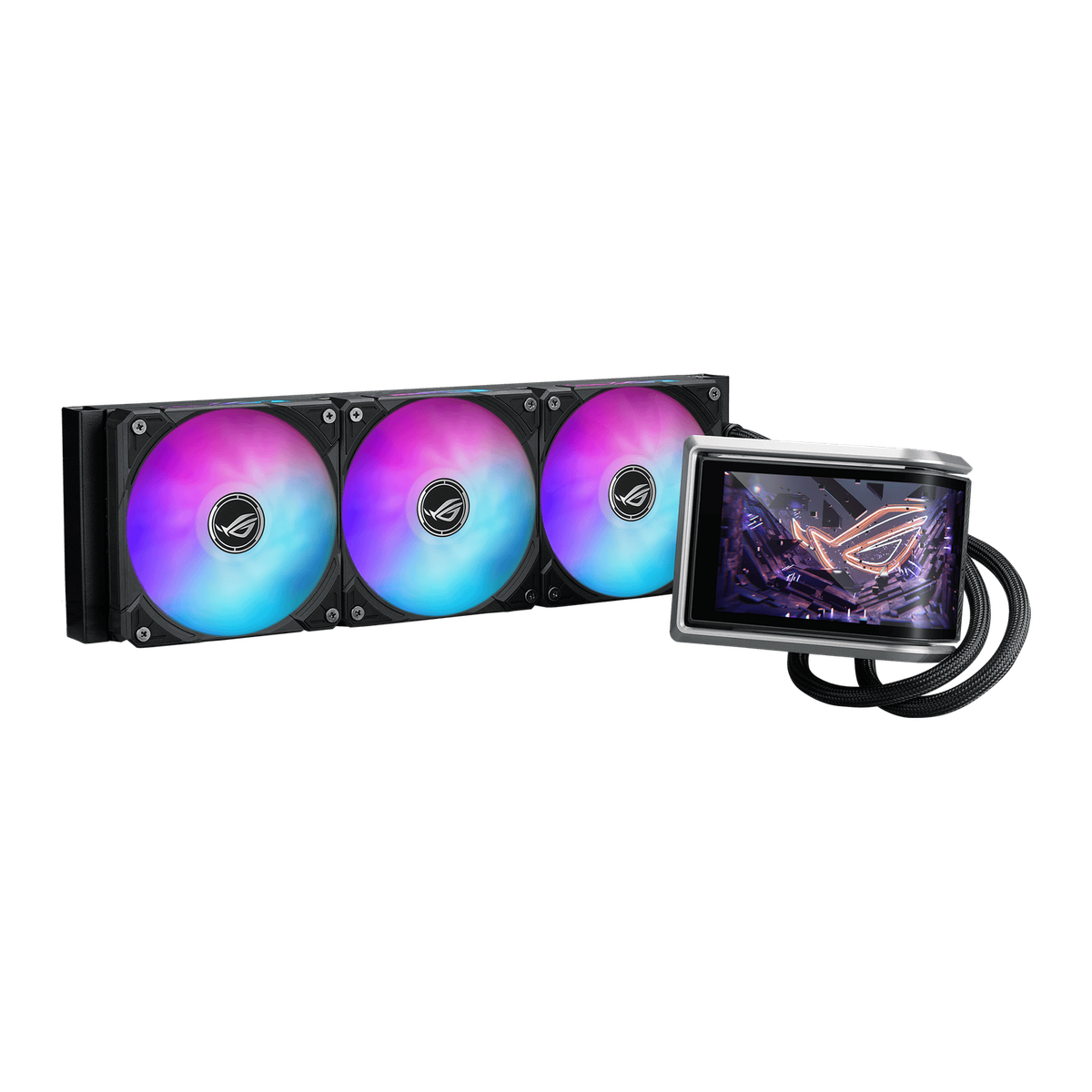 Asus - ROG Ryuo IV 360 ARGB Liquid CPU Cooler - Asus - ROG Ryuo IV 360 ARGB Liquid CPU Cooler