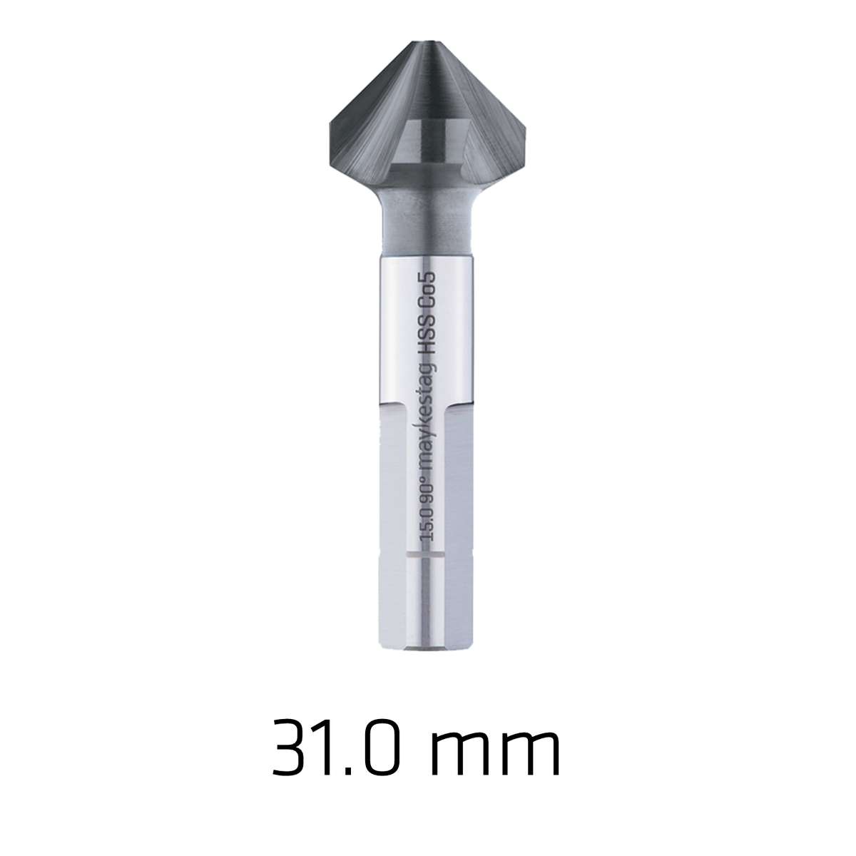Alpen - Hss-Eco5 Countersink 90 31.0 Din 335 Shapec 3-Surface Shank Alunit Co - Alpen - Hss-Eco5 ...