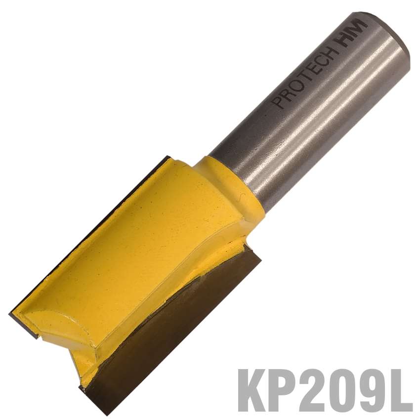 Pro-Tech - Straight Bit 7/8'(22.2mm) X 1 1/4'(31.8mm) Two Flute 1/2' Shank - Pro-Tech - Straight ...